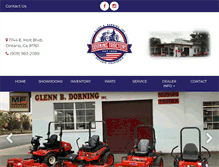 Tablet Screenshot of gbdorning.com